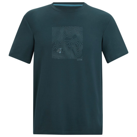 Maglietta da uomo Regatta Fingal Stretch blu scuro Night Sky