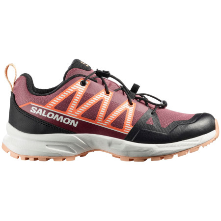 Scarpe da bambino Salomon Outscape J Nocturne-White-Almond Cream bordeaux Nocturne / White / Almond Cream