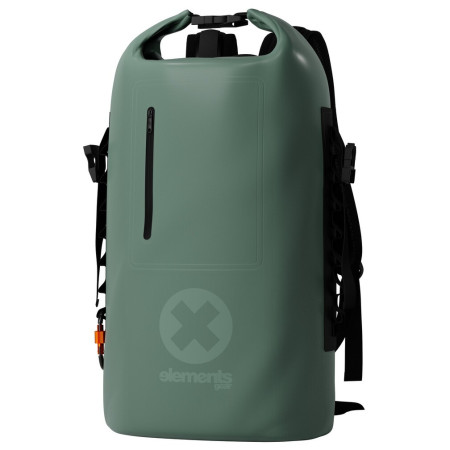 Borsa impermeabile Elements Gear Trek 2.0 - 80L (2 popruhy) verde forest green