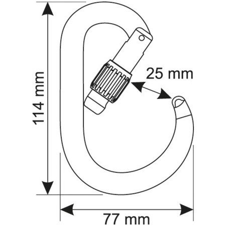 Moschettone Camp Core Lock