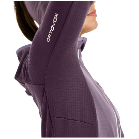 Felpa da donna Ortovox Fleece Grid Hoody W