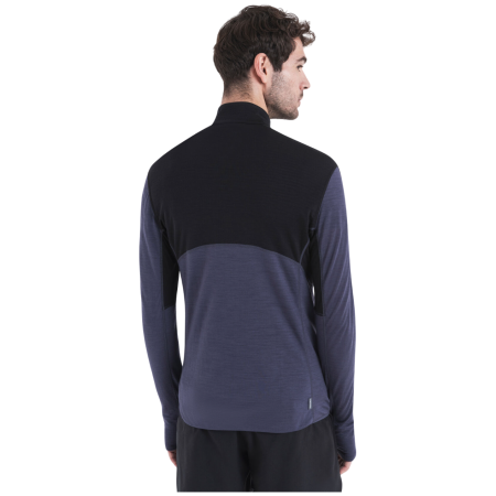 Felpa funzionale da uomo Icebreaker M Mer 200 Realfleece Descender LS Half