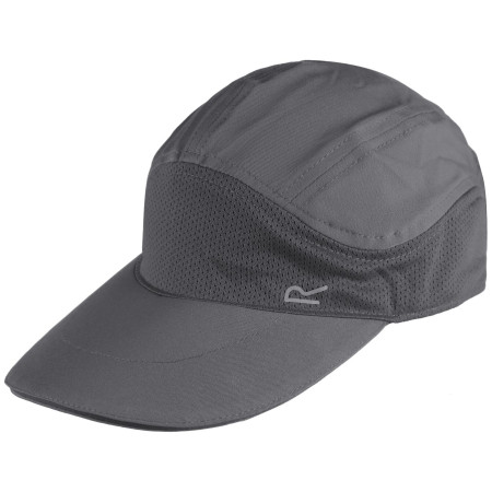 Berretto con visiera Regatta Extended Cap II grigio Seal Grey