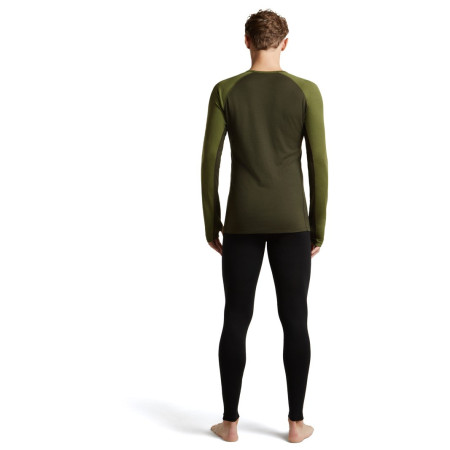 Maglietta funzionale da uomo Icebreaker Men Merino 200 ZoneKnit LS Crewe