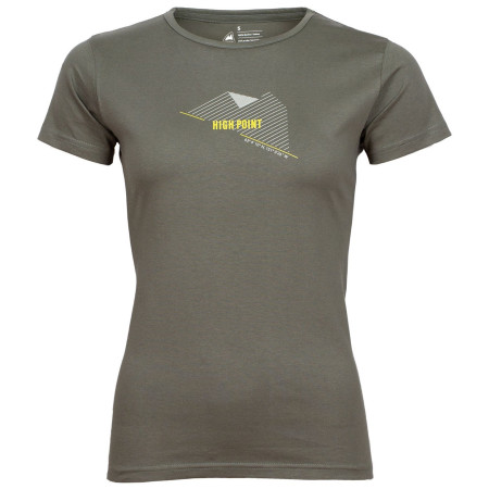 Maglietta sportiva da donna High Point Atlas Lady T-shirt 1.0 khaki Laurel Khaki