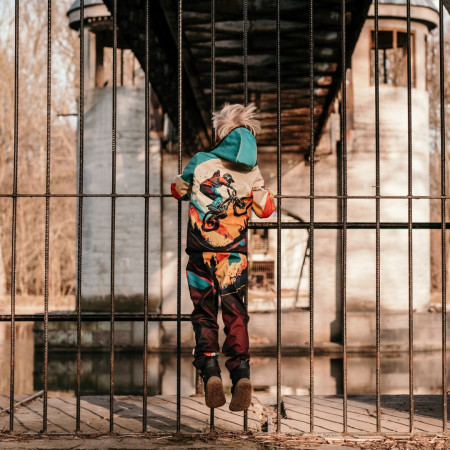 Giacca softshell per bambini WAMU Mountain Bike