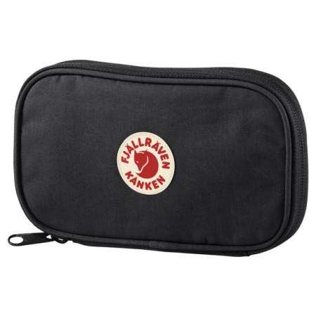 Portafoglio Fjällräven Kånken Travel Wallet nero Black