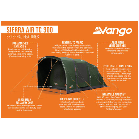 Tenda Vango Sierra Air TC 300