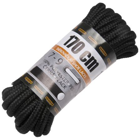 Lacci delle scarpe Bennon Laces Black Box 170 cm