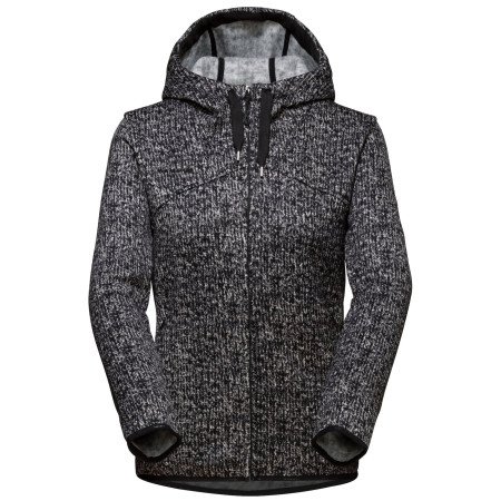 Maglione da donna Mammut Chamuera ML Hooded Jacket W nero Black