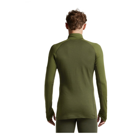 Maglietta funzionale da uomo Icebreaker Men Mer 200 ZoneKnit LS Half Zip