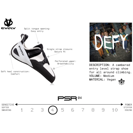 Scarpe da arrampicata Evolv Defy