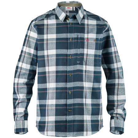 Camicia da uomo Fjällräven Fjällglim Shirt M blu Dark Blue