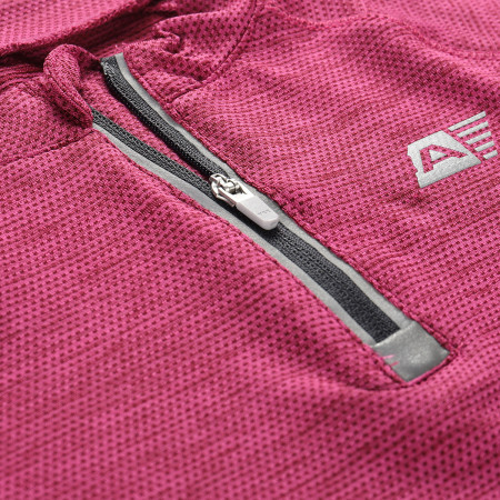 Maglietta da bambino Alpine Pro Lattero 2 Fuchsia