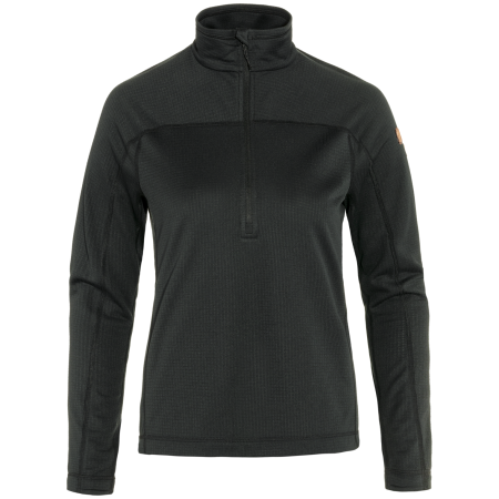 Felpa da donna Fjällräven Abisko Lite Fleece Half Zip W