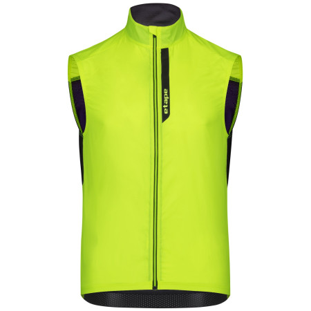 Gilet da ciclismo da uomo Etape Mistral 2.0 giallo žlutá fluo