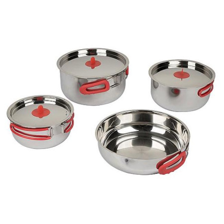 Set di stoviglie Bo-Camp Set Of Pans Travel 4