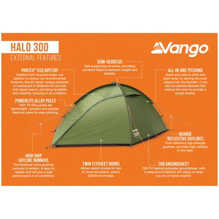 Tenda Vango Halo 300