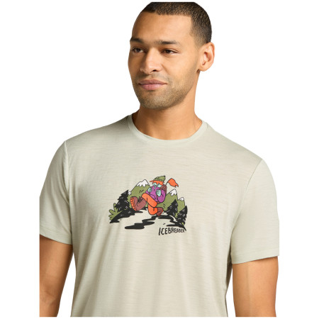 Maglietta funzionale da uomo Icebreaker M Mer 150 Tech Lite SS Tee Catch Me Outs