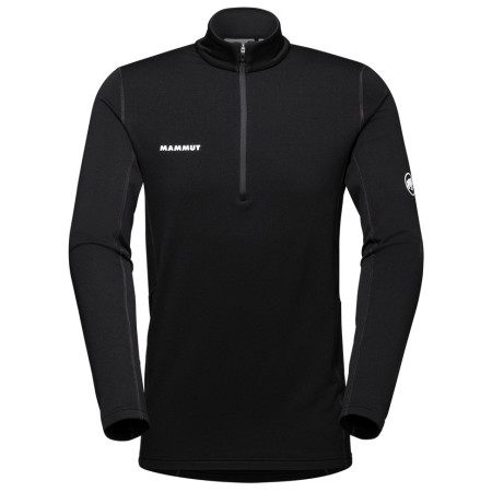 Maglietta funzionale da uomo Mammut Aenergy ML Half Zip Pull Men nero black 0001