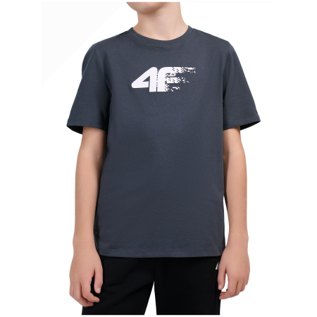 Maglietta da bambino 4F Tshirt M3515 Dark Grey grigio Dark Grey