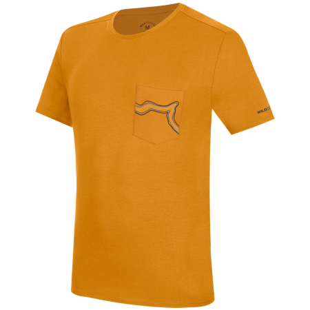 Maglietta da uomo Wild Country Session 3 M T-Shirt giallo/nero joshua brown
