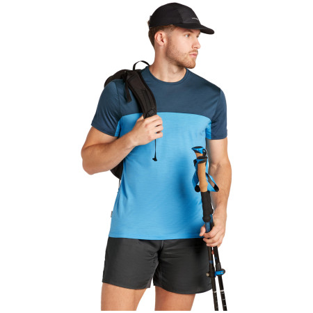 Maglietta funzionale da uomo Icebreaker Men Merino 125 Cool-Lite™ Sphere III SS Tee Colour Block