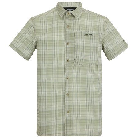 Camicia da uomo Regatta Anti-Insect Travel Light S/S Shirt verde chiaro LightSageCh