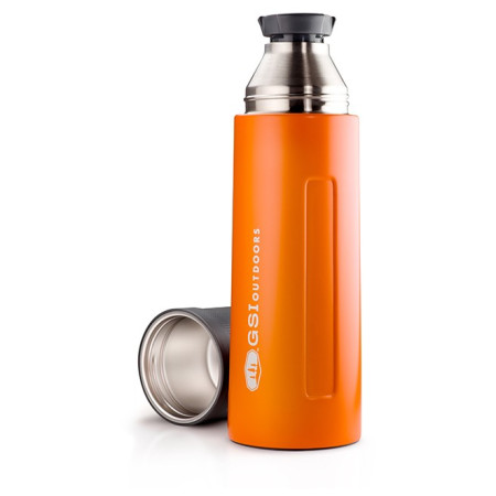 Thermos GSI Outdoors Glacier Vaccum Bottle 1L arancione