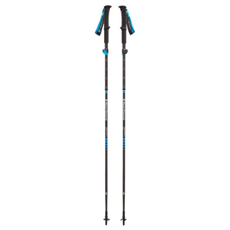 Bastoncini da trekking Black Diamond DISTANCE CARBON FLZ Z-POLES nero