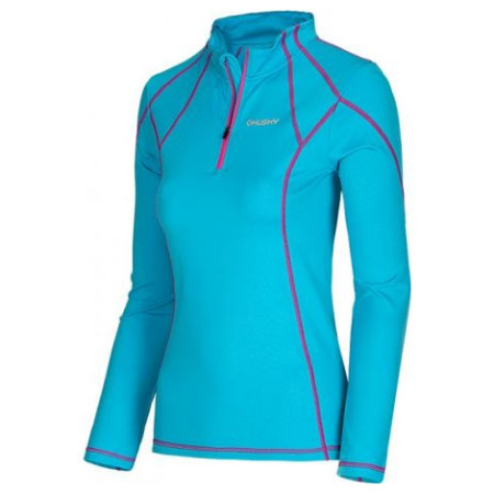 Maglietta Husky T-EB Long Sleeve Zip L blu