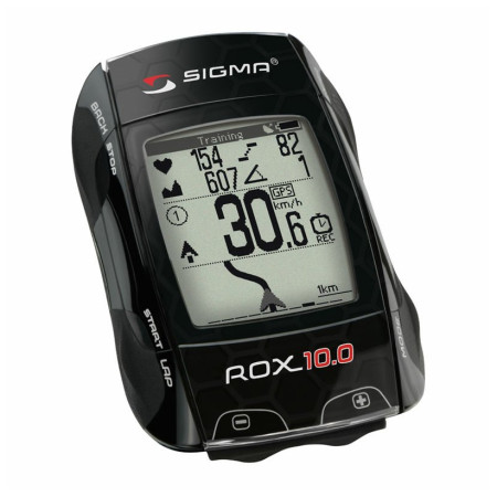 Computer da bicicletta Sigma Rox 10.0 GPS Set nero