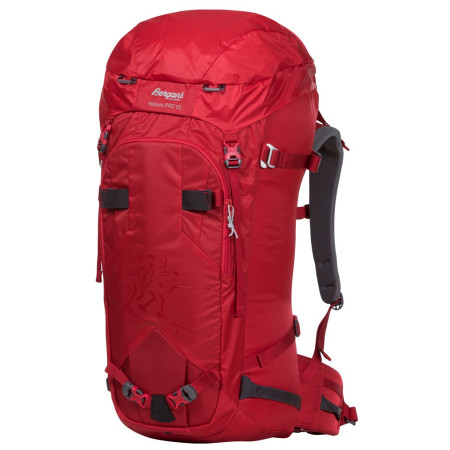 Zaino da uomo Bergans Helium PRO 55 rosso Red/SolidGray