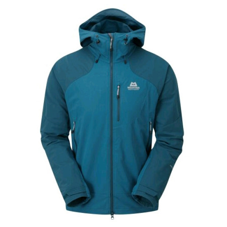 Giacca da uomo Mountain Equipment Frontier Hooded azzurro InkBlue/LegionBlue