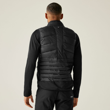 Gilet da uomo Regatta Leedre Hybrid B/W