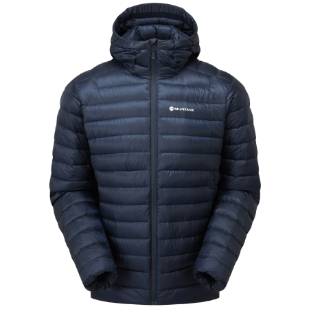Giacca invernale da uomo Montane Anti Freeze Hoodie blu ECLIPSE BLUE