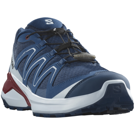 Scarpe da corsa da uomo Salomon Examotion blu Poseidon / Dark Blue / Biking Red