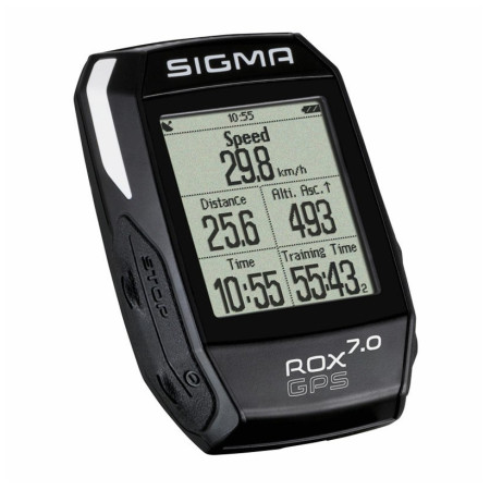 Computer da bicicletta Sigma Rox 7.0 GPS nero