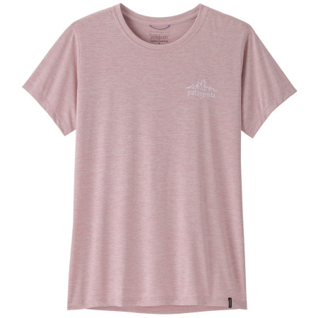 Maglietta da donna Patagonia Women's Capilene Cool Daily Shirt - Cloud Crag rosa Quiet Violet