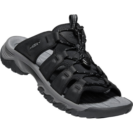 Pantofole da uomo Keen Targhee III Slide nero Black/Grey