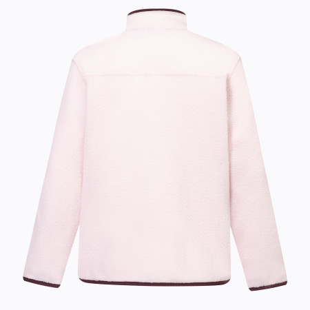 Felpa sportiva per bambini Regatta Junior Frankie Warm Fleece Pink Haze/Fig