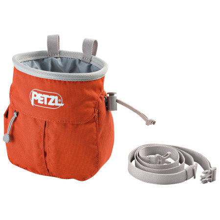 Sacchetto porta magnesite Petzl Sakapoche rosso Red
