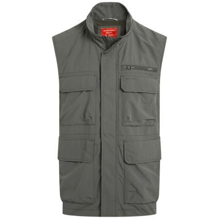 Gilet da uomo Craghoppers NosiLife Adventure Gilet V grigio DarkSage