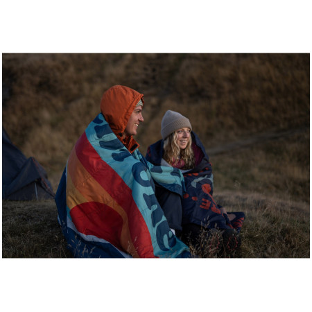 Coperta LifeVenture Sundown Berber Lined Blanket