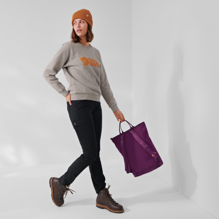 Felpa da donna Fjällräven Fjällräven Logo Sweater W