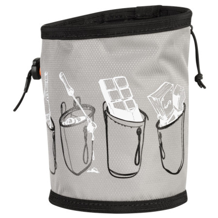 Sacchetto porta magnesite Mammut Gym Print Chalk Bag grigio 0818 - granit