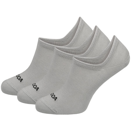 Calze MOOA Essential Invisible 3-pack grigio grey