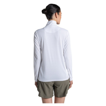 Maglietta da donna Craghoppers NosiLife SolarShield+ Half Zip Top