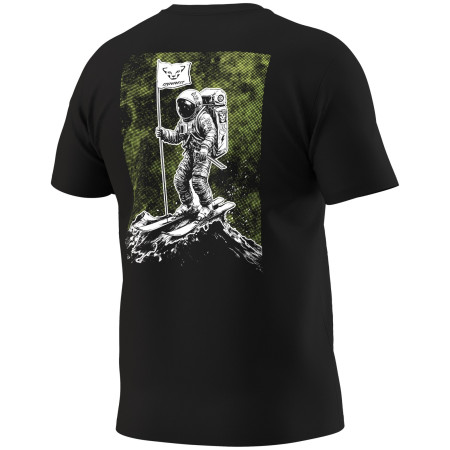 Maglietta da uomo Dynafit Back Graphic Co T-Shirt M nero 0911 - black out/SKIMONAUT