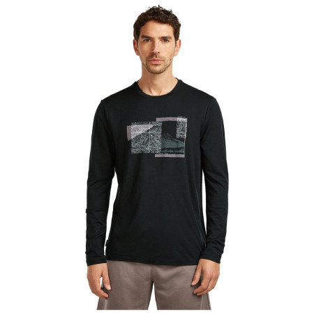 Maglietta da uomo Icebreaker Men Merino 150 Tech Lite LS Tee Peak Balance